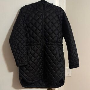 Athleta Black Quilted Jacket